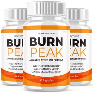(3 Pack) Burn Peak Capsules Weight Loss Pills Fat Burner Sexy Slim Body (180 ct)